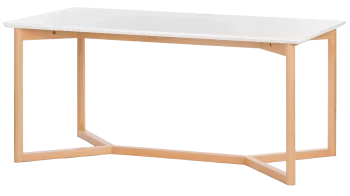 Обеденный стол Cai White 160X80X75 CM