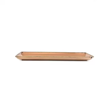 Блюдо прямоугольное 35*15см, оранжевый, Pearl, Kutahya