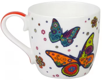 Кружка Colorful butterfly 450 ml