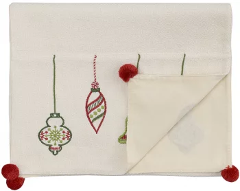 Дорожка с вышивкой Christmas Decorations 150X45 CM