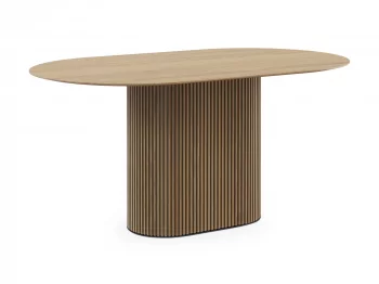 Обеденный овальный стол Mono Stripe 160X95 CM