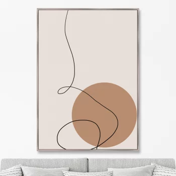 Репродукция на холсте The Sun goes down 75X105 CM