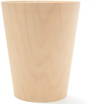Корзина для мусора Woodrow 23X23X28 CM натуральное дерево
