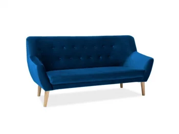Диван Signal NORDIC 3 Velvet Bluvel 86 (синий)