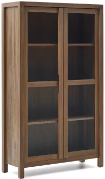 Витрина из тика Sashi 110X40X185 CM