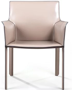 Стул с подлокотниками Barrie 63X52X82 CM капучино
