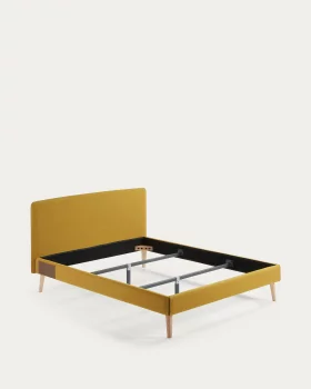 Покрывало для кровати Dyla горчичного цвета для матраса 160 x 200 см 160X200X1 CM