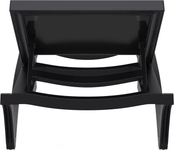 Шезлонг-лежак Pacific 193X68X35 CM чёрный