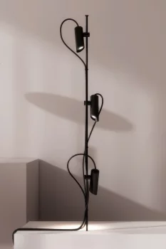 Ландшафтный светильник черный CLAP LED 2X6W 3000K 38° 103X9.7X9.7 CM