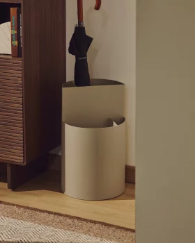 Металлическая подставка для зонтов Atin бежевая большая 30X30X50 CM