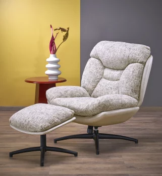 Кресло с подставкой для ног Kronos 78X90X98 / 48X40X44 CM