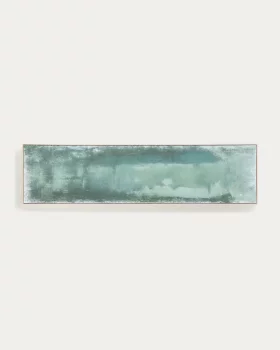 Абстрактная картина Selnar зелёная 47.5X5X183 CM