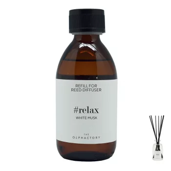 Наполнитель для диффузора the olphactory, relax, white musk, 250 мл