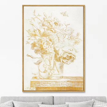 Постер на холсте Vase with Flowers 75X105 CM
