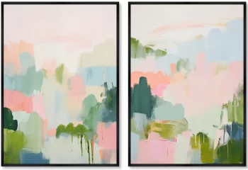 Набор из двух постеров на холсте The Forest 75X105 / 75X105 CM