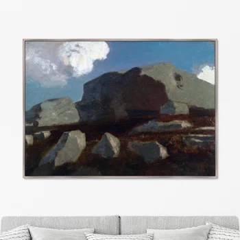 Постер Landscape with Rocks near Royan 105X75 CM