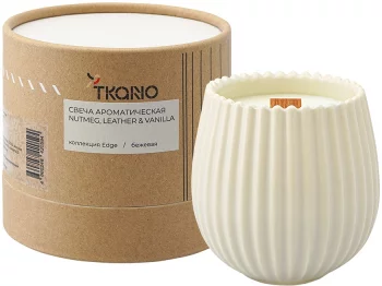 Свеча ароматическая Nutmeg Leather & Vanilla 60 часов горения