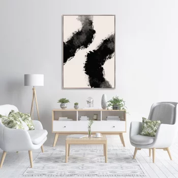 Репродукция на холсте The roads have parted 75X105 CM