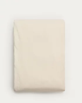 Пододеяльник из льняной смеси Simmel, экрю, для кровати 160 см 260X240X1 CM