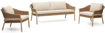Комплект садовой мебели Pola 176X78X75 / 77X78X75 / 77X78X75 CM