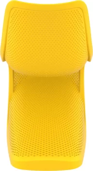 Стул пластиковый Bloom 50X58X85 CM жёлтый