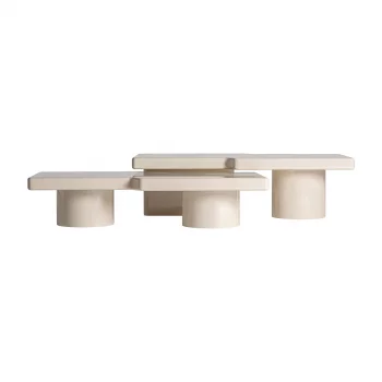 Набор из двух журнальных столиков Novara 151X73X43 / 151X73X34 CM