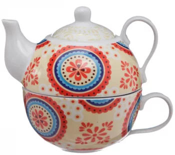 Набор для чая чайник и чашка Theepot 260 / 210 ml