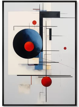 Набор из двух постеров на холсте Geometric space of the Universe 75X105 / 75X105 CM