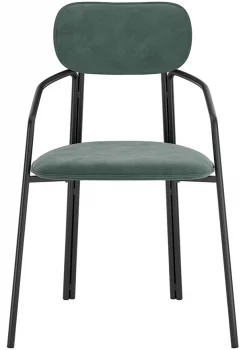 Стул Ror 57X49X83 CM зелёный