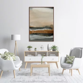 Постер на холсте By the river bank 75X105 CM