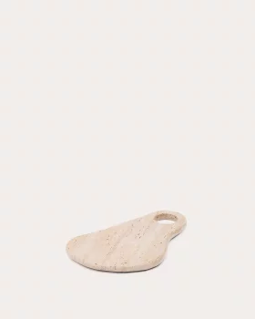 Сервировочная доска Zera из бежевого травертина 26X17X1.5 CM