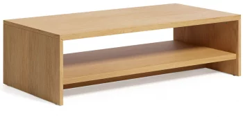 Журнальный столик из шпона дуба Abilen 120X60X35 CM