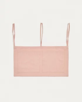 Розовый органайзер для детской кроватки Laily 25X45 CM