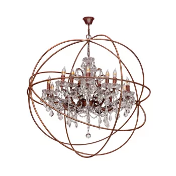 Подвесная люстра Foucaults Orb Crystal 95X95X120 CM