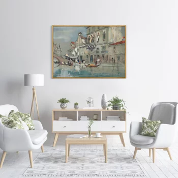 Постер на холсте The House Of Tintoretto Venice 105X75 CM