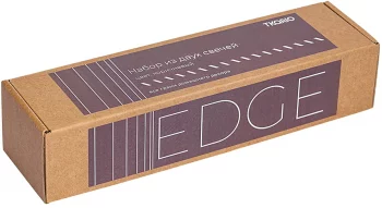 Свеча декоративная Edge 5X5X26 CM коричневого цвета