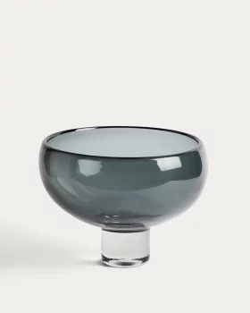 Серый стеклянный центрплейс Sirau 29.8 CM
