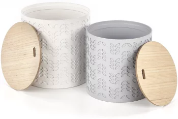 Комплект столиков Alba 35X35X35 / 39X39X40 CM