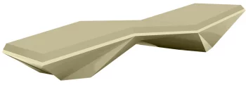 Шезлонг Faz Sun Chaise 204X70X42 CM цвета хаки