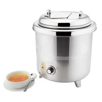 Мармит суповой 10 л электрический 220V 380W нерж. 36*,5*36,5*43 см Steel SUNNEX