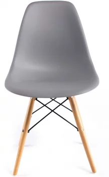 Стул Eames 47X55X81 CM серый
