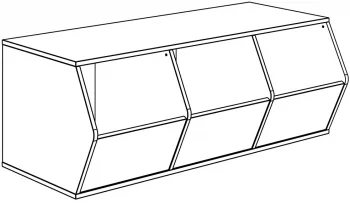 Ящик для игрушек Campi 120X55X45 CM