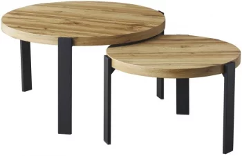 Комплект столиков Polo 80X80X45 / 60X60X40 CM