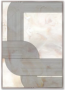 Репродукция на холсте Tight lines No2 75X105 CM