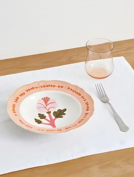 Суповая фарфоровая тарелка Botanica Ø23 CM