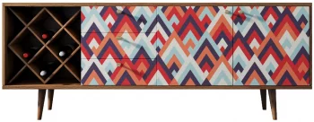 Комод с бутылочницей Berber 180X40X70 CM