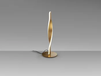 Настольная лампа Twist золотая 16X45 CM