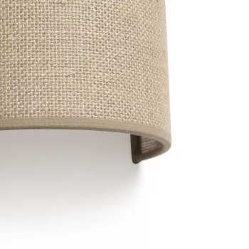 Настенный светильник Otton R Round Jute вертикальный 2xE27 37X15X12 CM