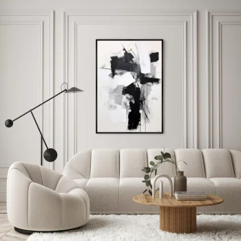 Постер на холсте Polo players 75X105 CM