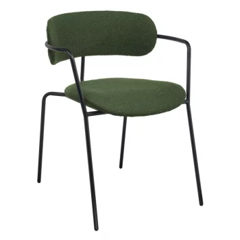 Комплект из 2 стульев Ant букле зелёный 56X55X75 CM